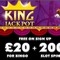 Free &pound;20 At King Jackpot Bingo - No Deposit Required