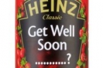 A Customised Can of 'Get Well' Soup from Heinz