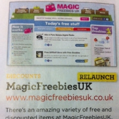 MagicFreebiesUK in WebUser magazine