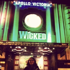 'Wicked' the Musical at the Apollo Victoria Theatre