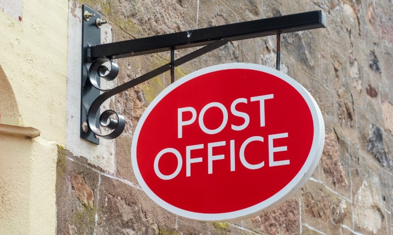 Post Office sign